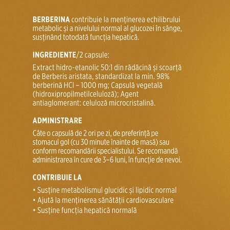 Berberina, 60 capsule, Faunus Plant 782071