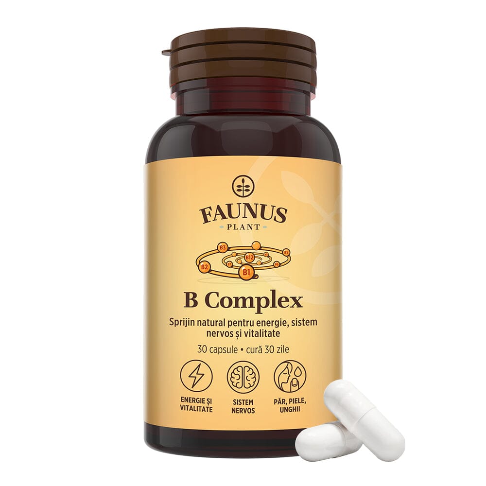 B Complex, 30 capsule, Faunus Plant