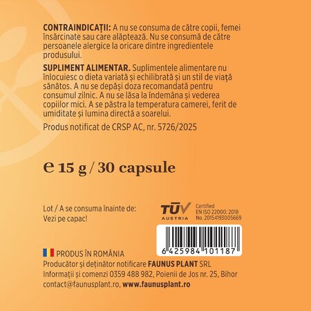 B Complex, 30 capsule, Faunus Plant 782082