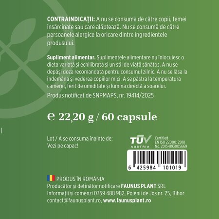 Helmio, 60 capsule, Faunus Plant 782089