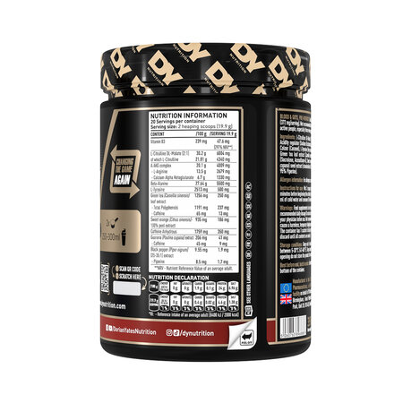 Blood & Guts PreWorkout, Cola, 398 g, DY Nutrition 782144