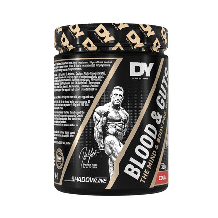 Blood & Guts PreWorkout, Cola, 398 g, DY Nutrition 782141