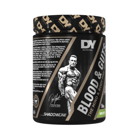 Blood & Guts PreWorkout, Mojito, 380 g, DY Nutrition 782196