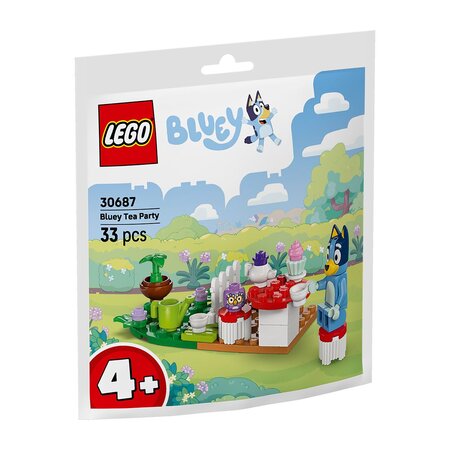 Petrecerea cu ceai a lui Bluey, 4 ani+, 30687, 33 piese, Lego Bluey 782205