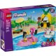 Petrecere la piscina cu unicornul si flamingo, 5 ani+, 42658, 99 piese, Lego Friends 782220