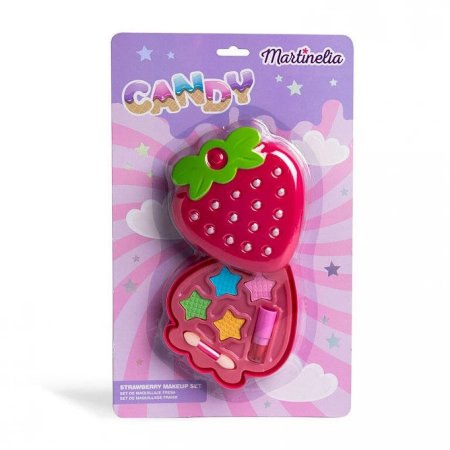 Paleta de machiaj in forma de capsuna, Candy, +3 ani, Martinelia