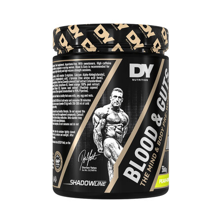 Blood & Guts PreWorkout, Pear Kiwi, 380 g, DY Nutrition 782256