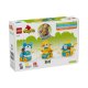 Animale pe roti 3 in 1, 2 ani+, 10448, 58 piese, Lego Duplo 782285