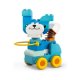 Animale pe roti 3 in 1, 2 ani+, 10448, 58 piese, Lego Duplo 782287
