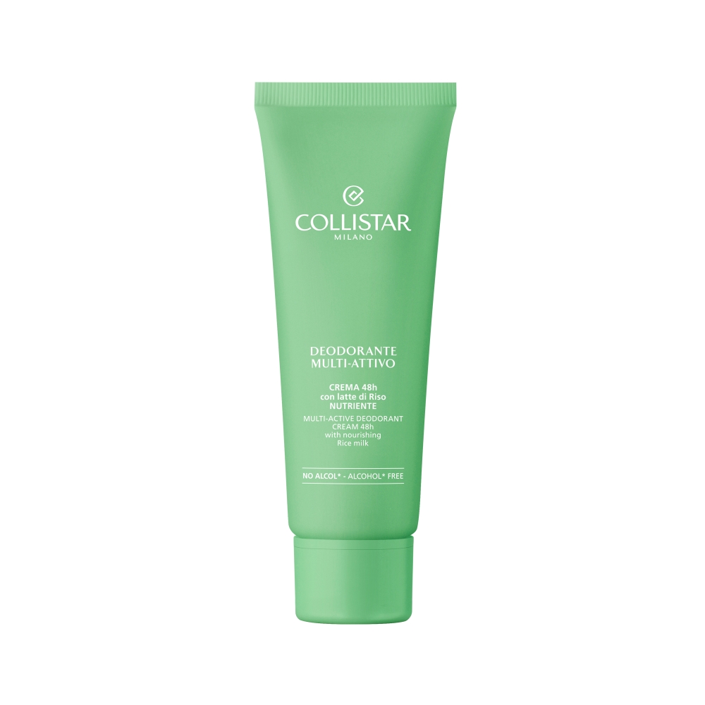 Deodorant crema cu efect nutritiv Multi-Active 48H Hydra Illuminating, 75 ml, Collistar