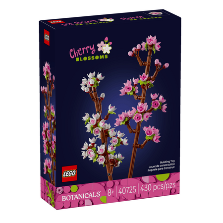 Flori de cires, 8 ani+, 40725, 430 piese, Lego Botanicals