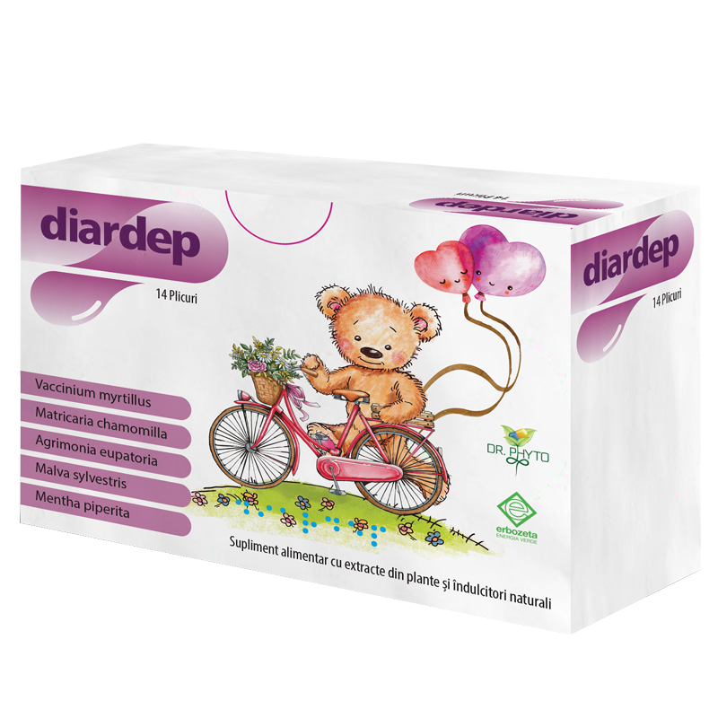 Diardep, 14 plicuri, Dr. Phyto