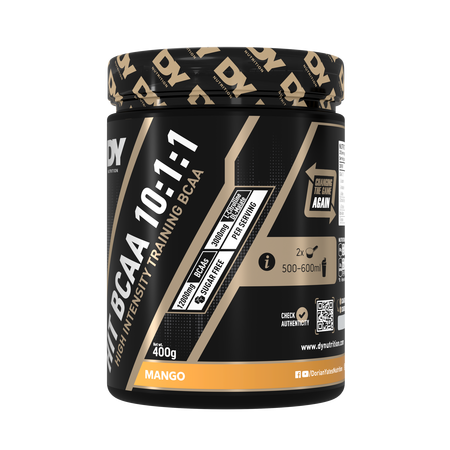 HIT BCAA 10:1:1, Mango, 400 g, DY Nutrition 782320