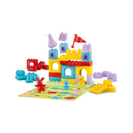 Jocul de la castelul Saltaretei, 3 ani+, 10450, 47 piese, Lego Duplo 782341