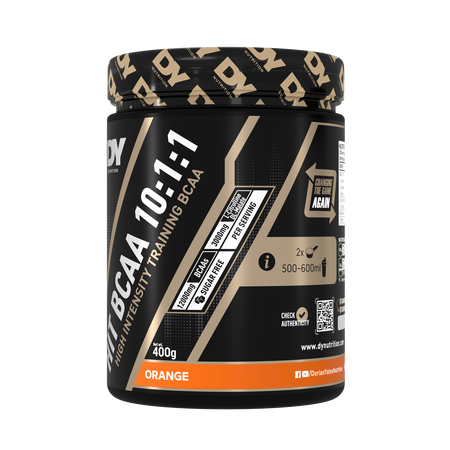 HIT BCAA 10:1:1, Orange, 400 g, DY Nutrition 782365