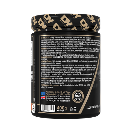HIT BCAA 10:1:1, Orange, 400 g, DY Nutrition 782364