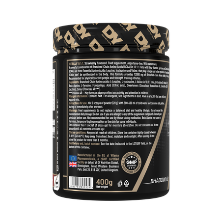 HIT BCAA 10:1:1, Strawberry, 400 g, DY Nutrition 782388