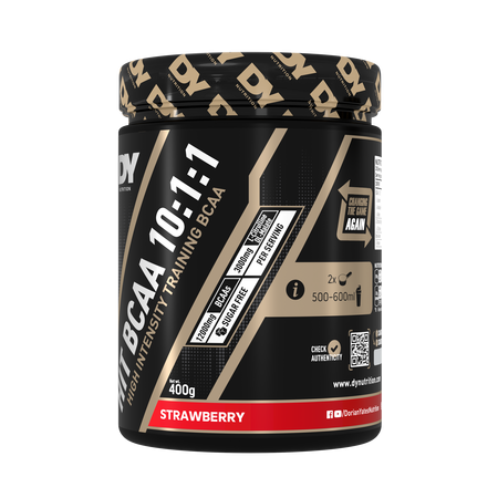 HIT BCAA 10:1:1, Strawberry, 400 g, DY Nutrition 782391