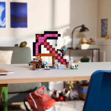 Mina Tarnacop, 8 ani+, 21277, 530 piese, Lego Minecraft 782446