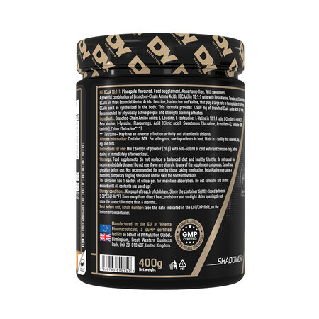 HIT BCAA 10:1:1, Pineapple, 400 g, DY Nutrition 782457