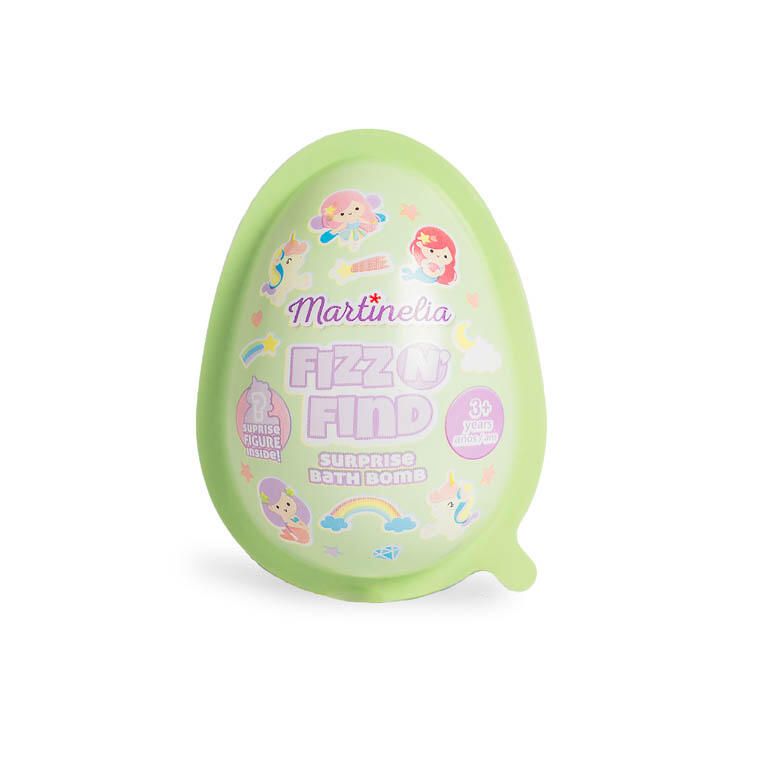 Bomba de baie in forma de ou cu surpriza, Frizz and Find, Martinelia