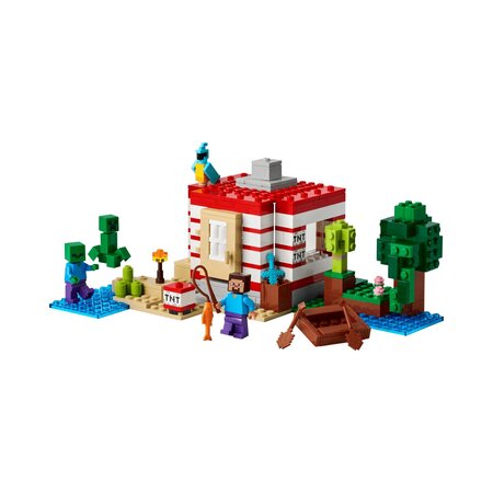 Casa TNT din jungla, 8 ani+, 21275, 287 piese, Lego Minecraft 782486