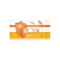 Servetele antibacteriene fara alcool Family Care, Doctor Wipe's