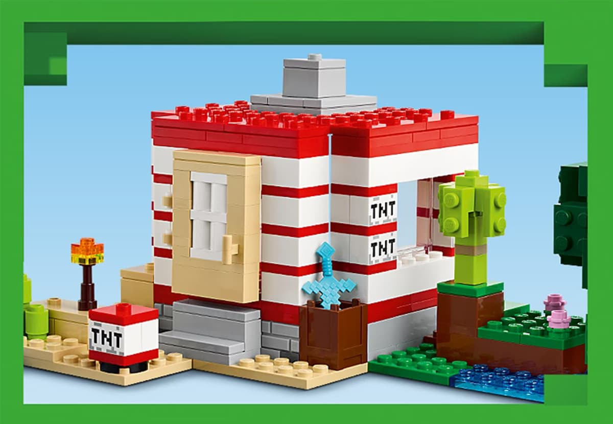 LEGO Minecraft Casa TNT din jungla