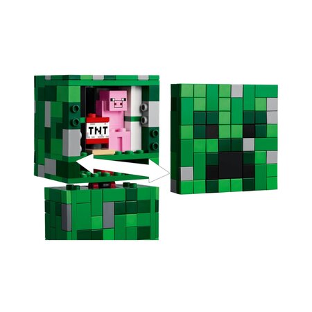 Creeper, 10 ani+, 21276, 665 piese, Lego Minecraft 782527