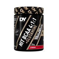 HIT BCAA 4:1:1 + Glutamina, Cherry, 450 g, DY Nutrition