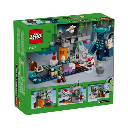 Intalnirea cu Temnicerul, 7 ani+, 21274, 238 piese, Lego Minecraft 782579