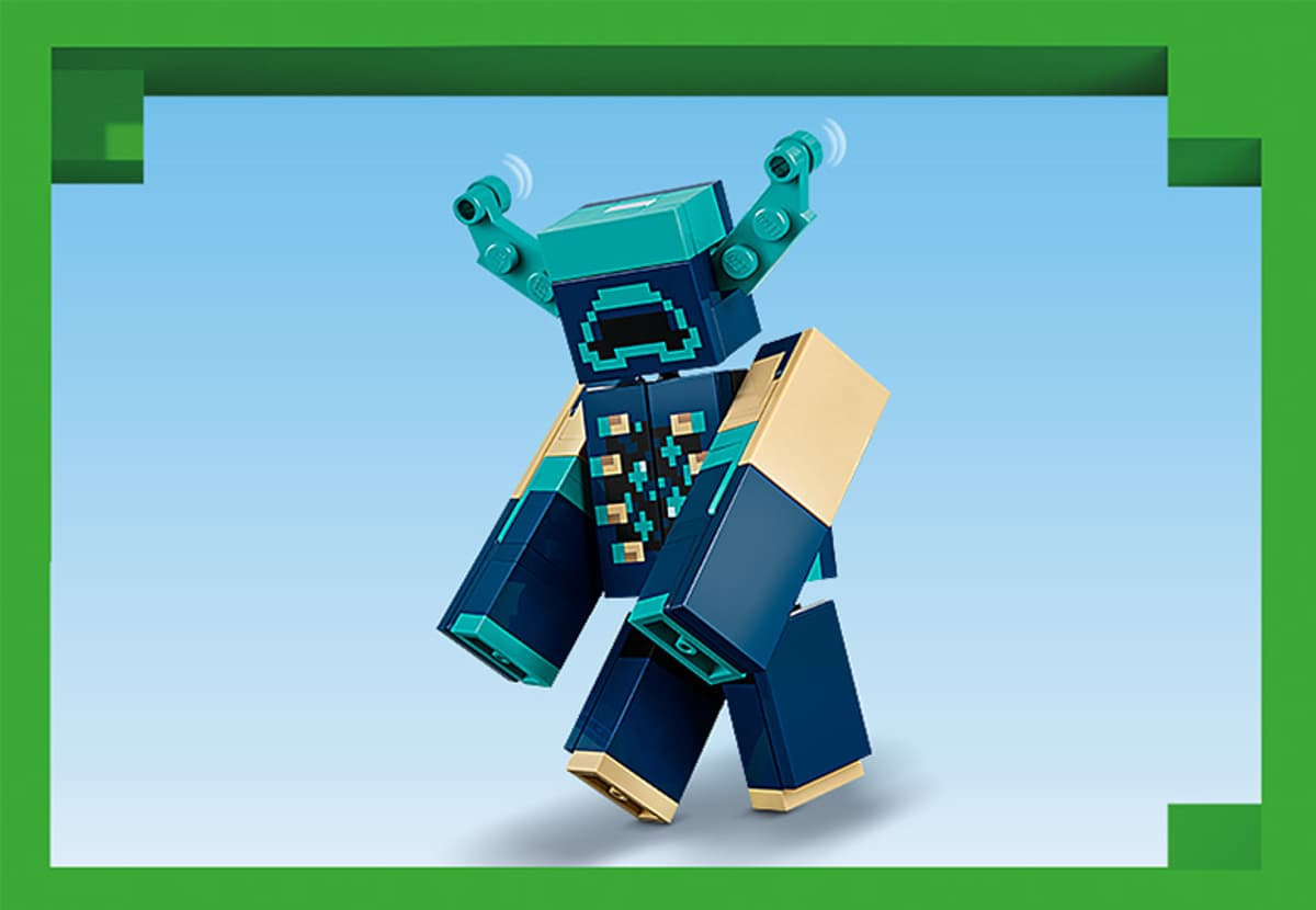 LEGO Minecraft Temnicer articulat