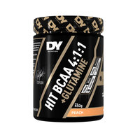 HIT BCAA 4:1:1 + Glutamina, Peach, 450 g, DY Nutrition