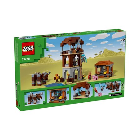 Avanpostul Jefuitorului si Distrugator, 9 ani+, 21278, 665 piese, Lego Minecraft 782603