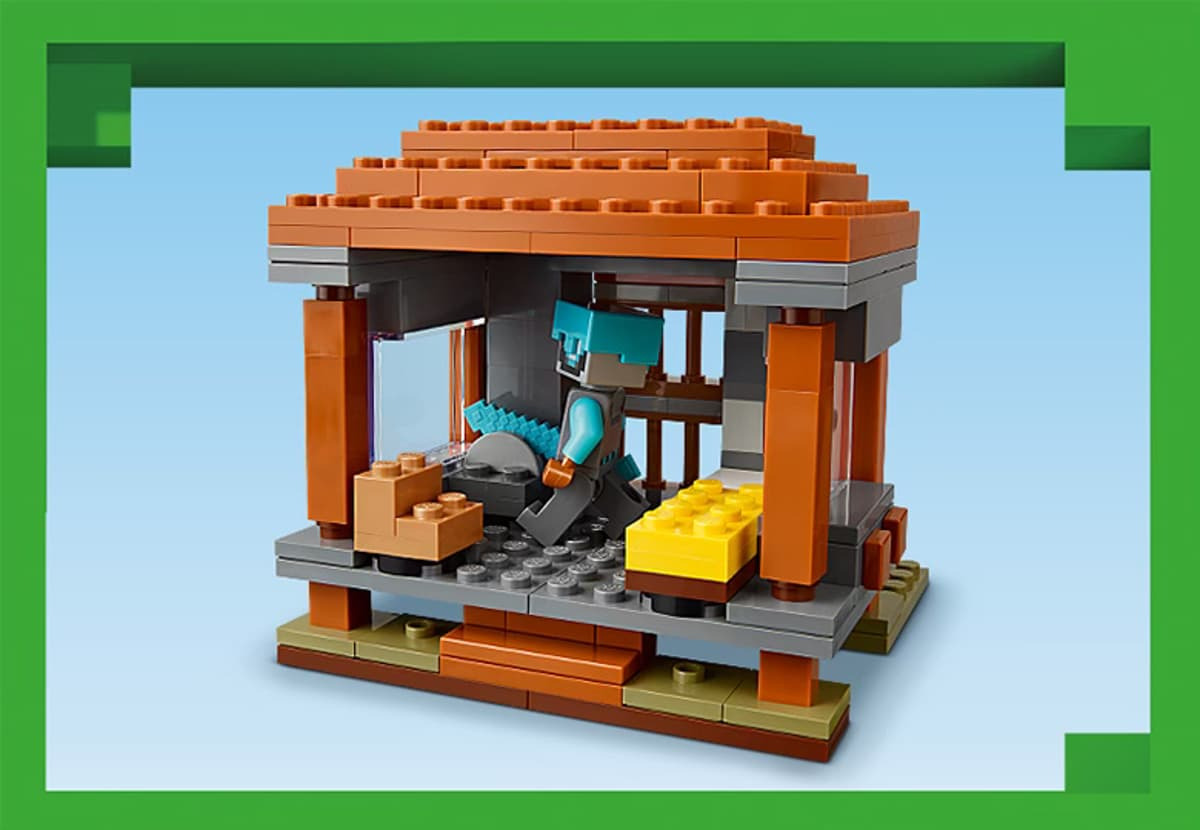 LEGO Minecraft casa zidarului