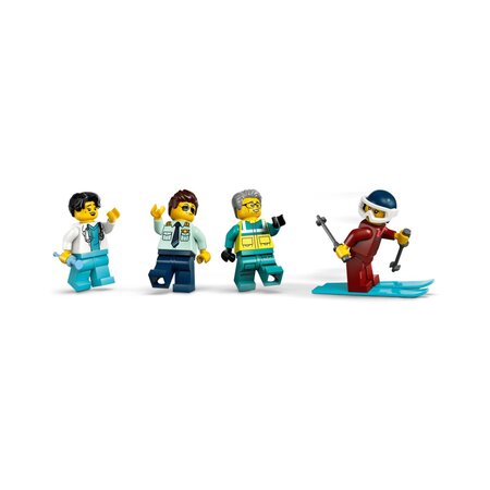 Avion-ambulanta pentru urgente, 6 ani+, 60465, 403 piese, Lego City 782656