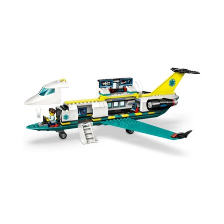 Avion-ambulanta pentru urgente, 6 ani+, 60465, 403 piese, Lego City 782658