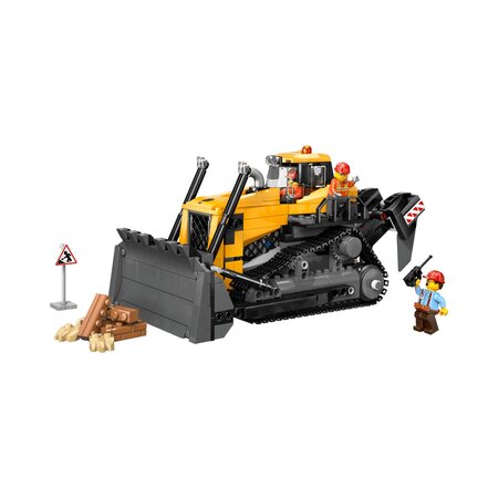 Buldozer galben, 8 ani+, 60466, 682 piese, Lego City 782693