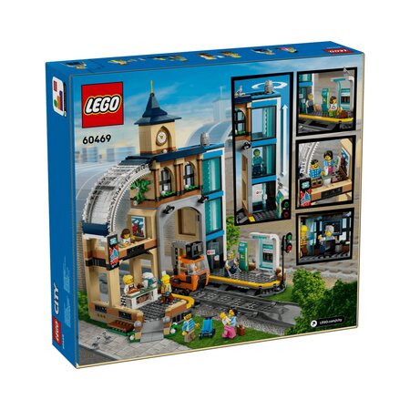 Gara Centrala, 7 ani+, 60469, 752 piese, Lego City 782728