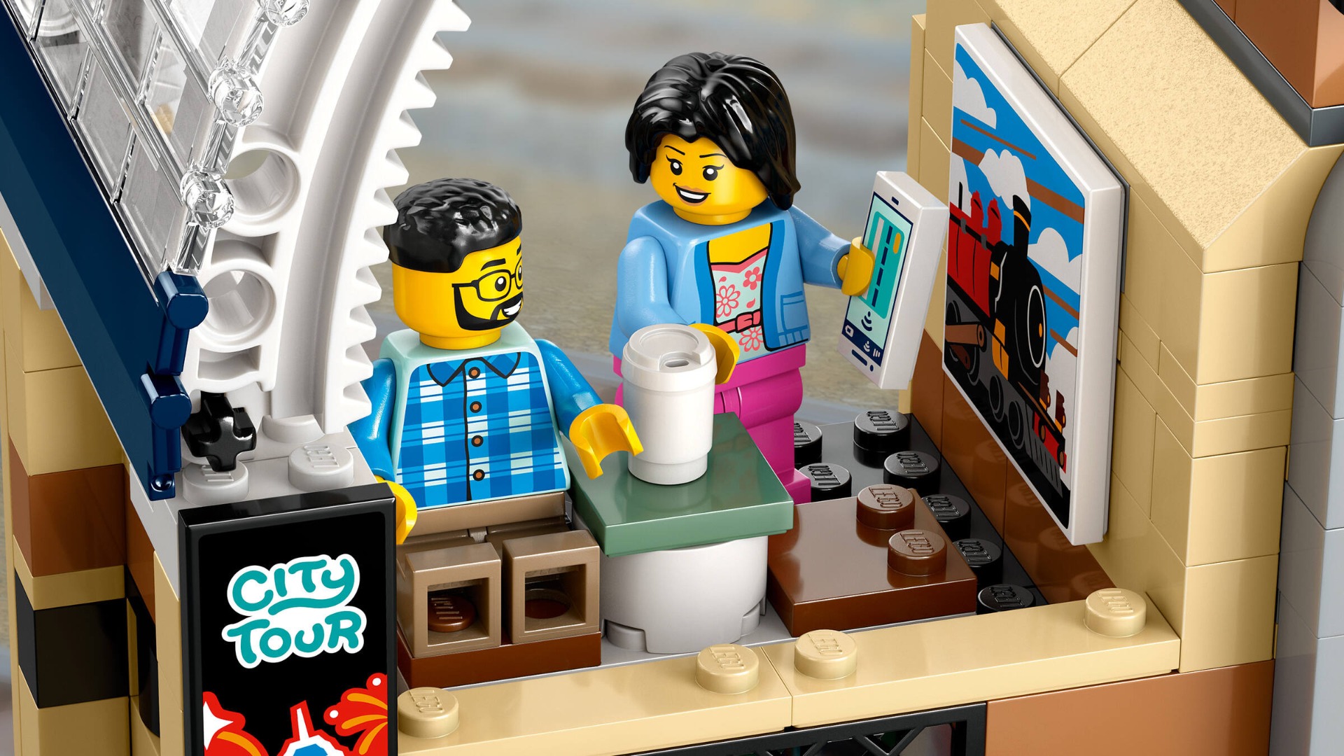 LEGO City cafenea gara centrala