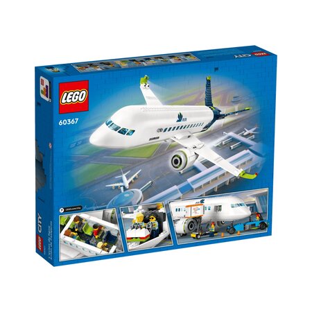 Avion de pasageri, 7 ani+, 60367, 913 piese, Lego City 782744