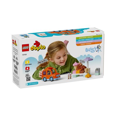 Vizita cu Blue la furgoneta de inghetata, 2 ani+, 10458, 22 piese, Lego Duplo 782799