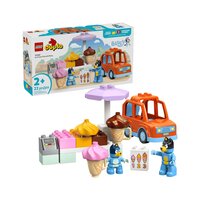 Vizita cu Blue la furgoneta de inghetata, 2 ani+, 10458, 22 piese, Lego Duplo