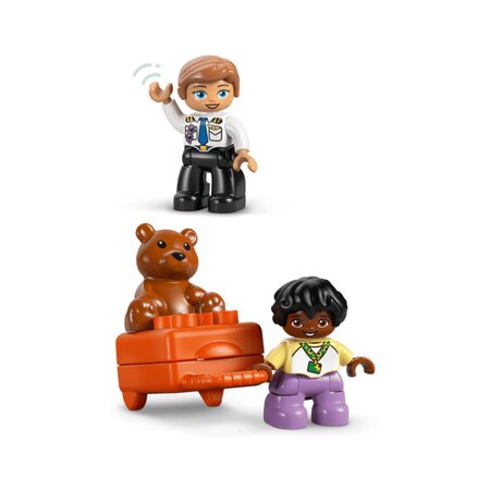 Prima oara la aeroport, 2 ani+, 10443, 23 piese, Lego Duplo 782815