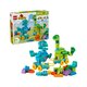Dinozauri pe roti 3 in 1, 3 ani+, 10451, 108 piese, Lego Duplo 782823