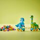 Dinozauri pe roti 3 in 1, 3 ani+, 10451, 108 piese, Lego Duplo 782827