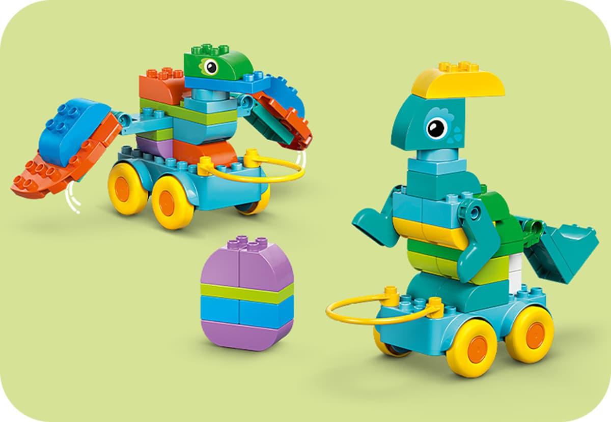 LEGO DUPLO dinozauri cu piese mobile