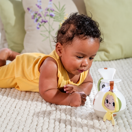 Carusel Muzical mobil 2 in 1, Tummy Time - Boho Chic, 0 luni+, Tiny Love 783012