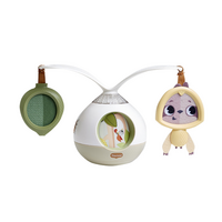 Carusel Muzical mobil 2 in 1, Tummy Time - Boho Chic, 0 luni+, Tiny Love