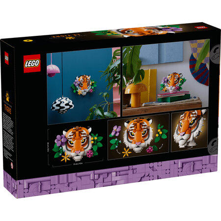 Colectia de fauna, Tigru, +18 ani, 31217, 744 piese, Lego 783058